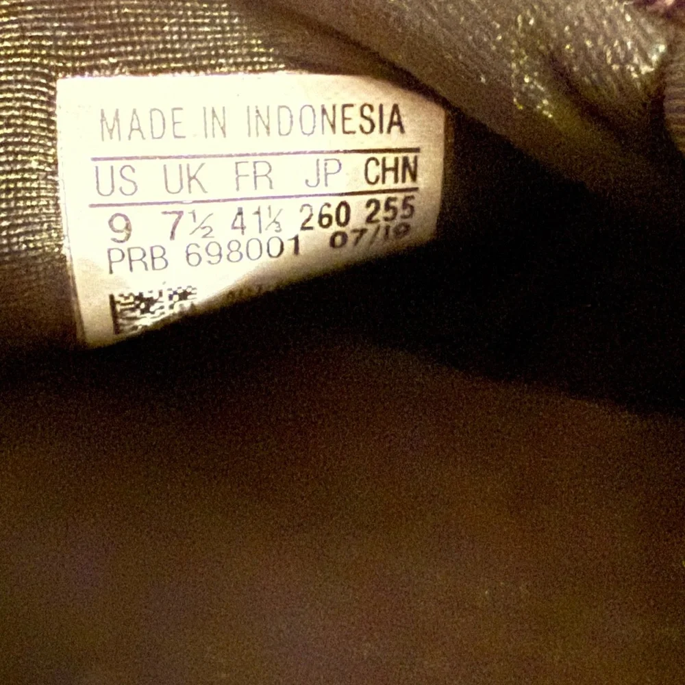 Adidas Women's Black and Pink Athletic Shoes - Picture 7 of 8